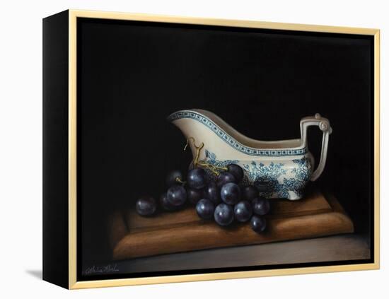 Still Life with Grapes-Catherine Abel-Framed Premier Image Canvas