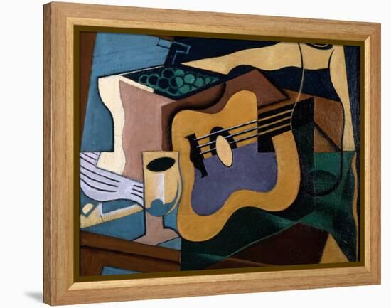 Still Life with Guitar, October-November 1920-Juan Gris-Framed Premier Image Canvas