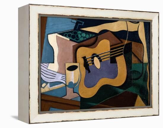 Still Life with Guitar, October-November 1920-Juan Gris-Framed Premier Image Canvas