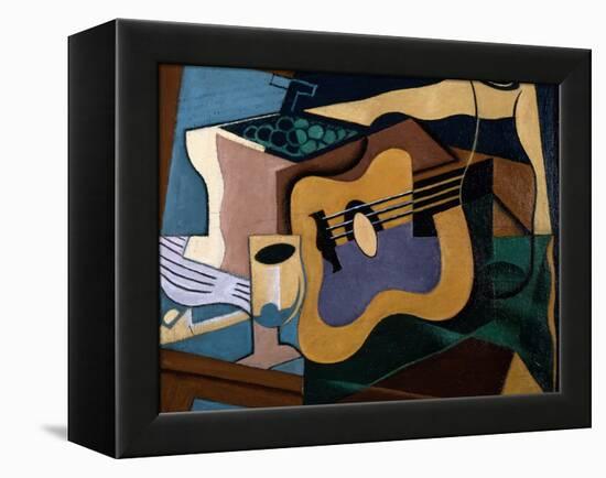 Still Life with Guitar, October-November 1920-Juan Gris-Framed Premier Image Canvas