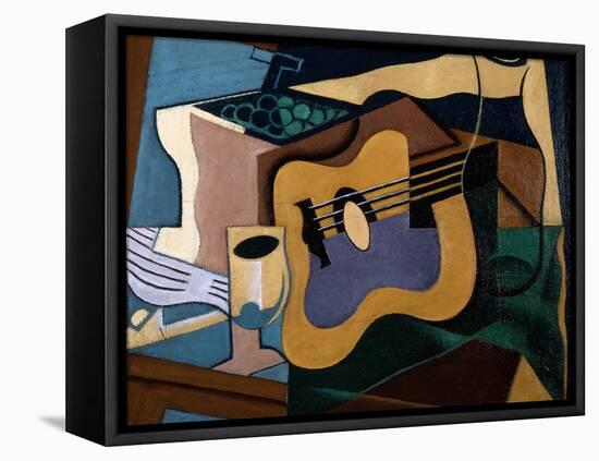 Still Life with Guitar, October-November 1920-Juan Gris-Framed Premier Image Canvas