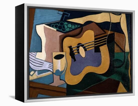 Still Life with Guitar, October-November 1920-Juan Gris-Framed Premier Image Canvas