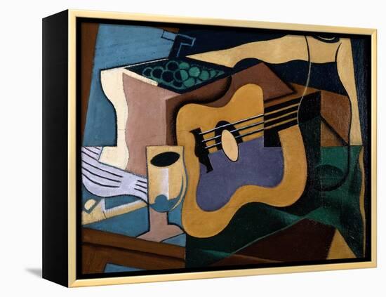 Still Life with Guitar, October-November 1920-Juan Gris-Framed Premier Image Canvas