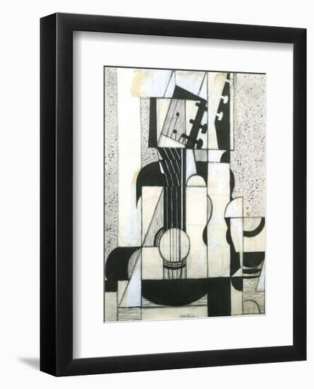 Still Life with Guitar-Juan Gris-Framed Giclee Print