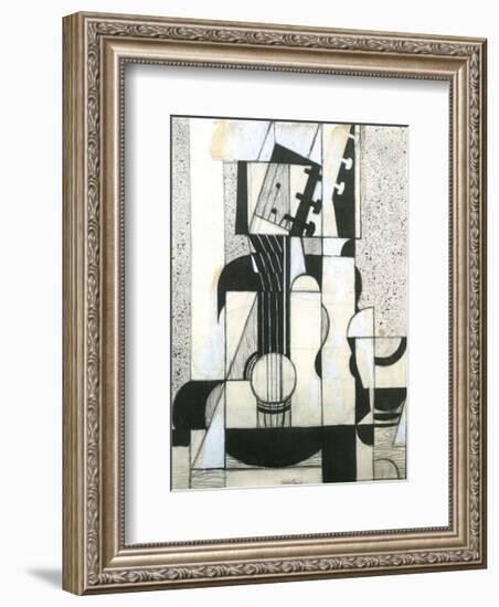 Still Life with Guitar-Juan Gris-Framed Giclee Print