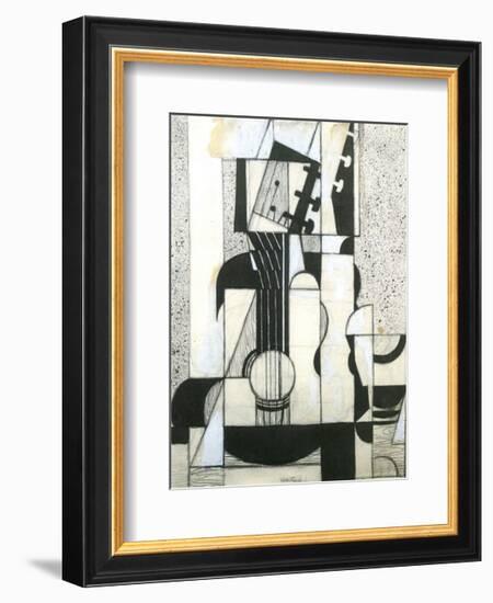 Still Life with Guitar-Juan Gris-Framed Giclee Print