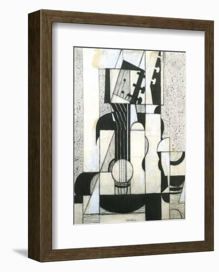 Still Life with Guitar-Juan Gris-Framed Giclee Print