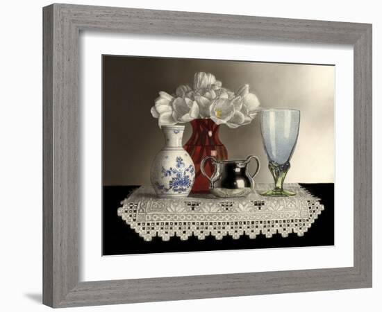 Still Life with Hardanger-Sandra Willard-Framed Giclee Print