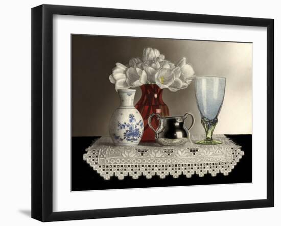 Still Life with Hardanger-Sandra Willard-Framed Giclee Print