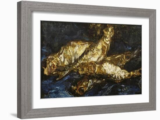 Still Life with Herrings, 1886-Vincent van Gogh-Framed Giclee Print