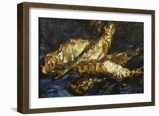 Still Life with Herrings, 1886-Vincent van Gogh-Framed Giclee Print