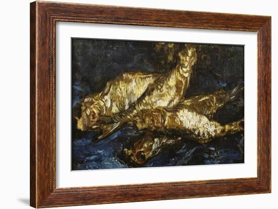 Still Life with Herrings, 1886-Vincent van Gogh-Framed Giclee Print