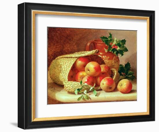 Still Life with Holly and Mistletoe-Eloise Harriet Stannard-Framed Giclee Print