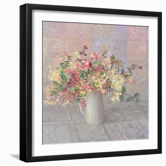 Still Life with Honeysuckle-Maurice Sheppard-Framed Giclee Print
