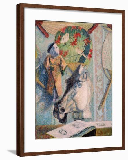 Still Life with Horse's Head-Paul Gauguin-Framed Giclee Print