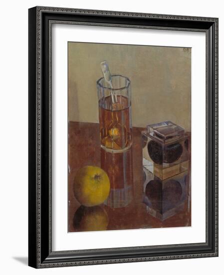 Still Life with Inkwell, 1934-Kosjma Ssergej Petroff-Wodkin-Framed Giclee Print