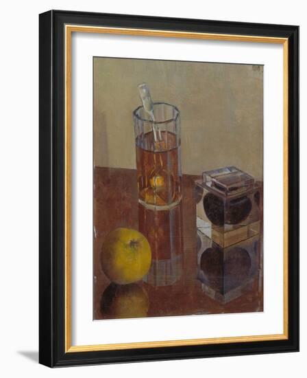 Still Life with Inkwell, 1934-Kosjma Ssergej Petroff-Wodkin-Framed Giclee Print