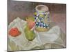 Still Life with Italian Earthenware Jar-Paul Cézanne-Mounted Giclee Print