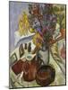 Still Life with Jug and African Bowl-Ernst Ludwig Kirchner-Mounted Giclee Print