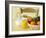 Still Life with Juice, Fruit, Milk and Cornflakes-Kai Schwabe-Framed Photographic Print