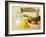 Still Life with Juice, Fruit, Milk and Cornflakes-Kai Schwabe-Framed Photographic Print