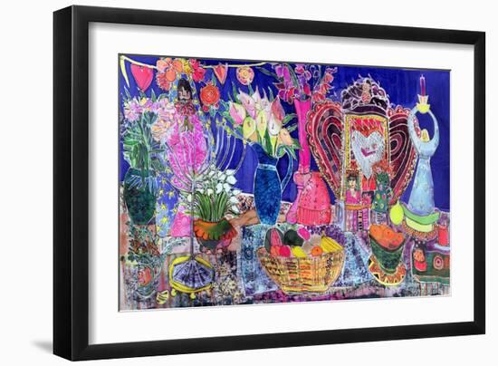 Still life with Kyra's heart, 2005-Hilary Simon-Framed Giclee Print