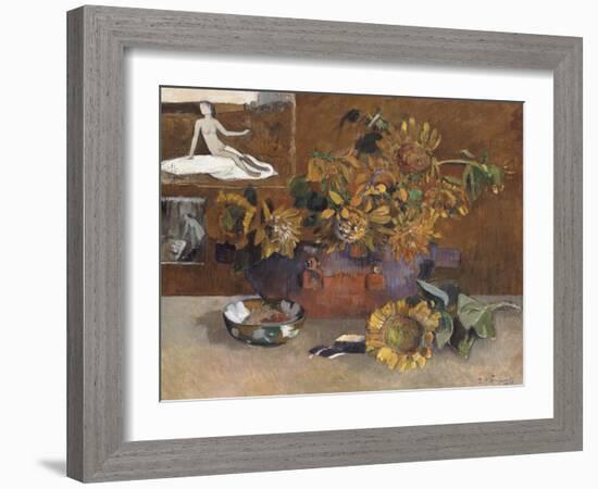 Still Life with "L'Esperance", 1901-Paul Gauguin-Framed Giclee Print