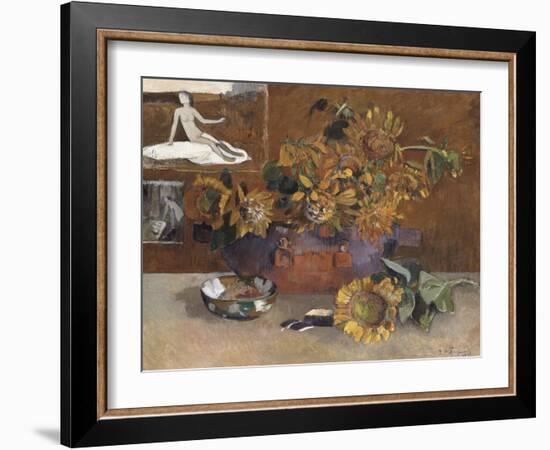 Still Life with "L'Esperance", 1901-Paul Gauguin-Framed Giclee Print