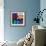Still Life with Lichtenstein-John Nolan-Framed Giclee Print displayed on a wall