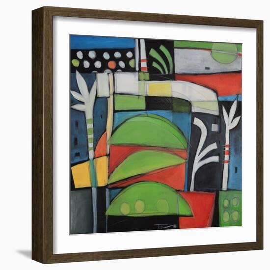 Still Life with Lime Wedges-Tim Nyberg-Framed Giclee Print