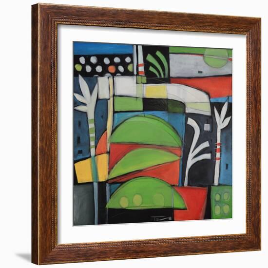 Still Life with Lime Wedges-Tim Nyberg-Framed Giclee Print