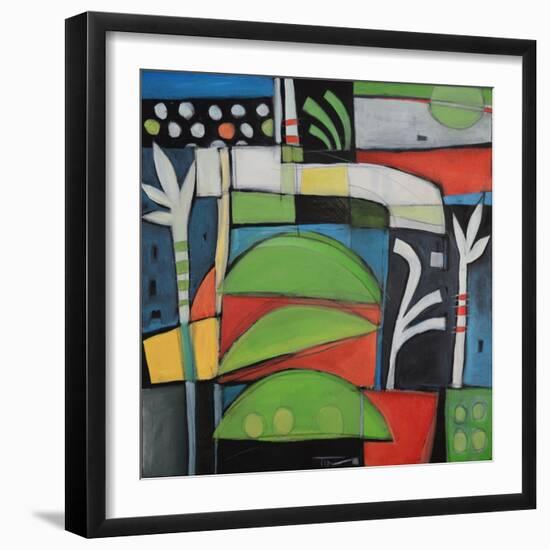 Still Life with Lime Wedges-Tim Nyberg-Framed Giclee Print