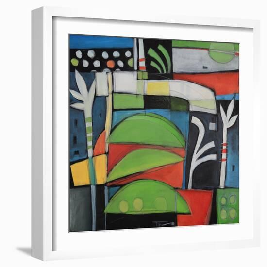 Still Life with Lime Wedges-Tim Nyberg-Framed Giclee Print