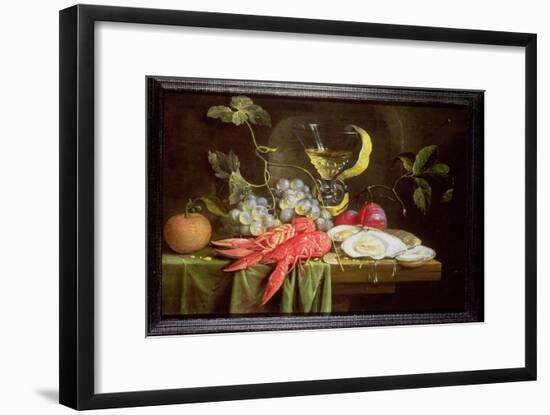 Still Life with Lobster, Oysters and Fruit-Alexander Coosemans-Framed Giclee Print