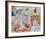 Still Life with Masks-James Ensor-Framed Art Print