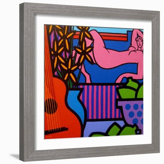 Still Life with Matisse 1-John Nolan-Framed Giclee Print