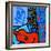 Still Life with Matisse 2-John Nolan-Framed Giclee Print