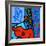 Still Life with Matisse 2-John Nolan-Framed Giclee Print