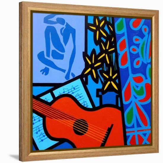 Still Life with Matisse 2-John Nolan-Framed Premier Image Canvas