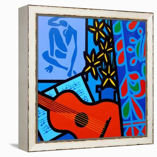 Still Life with Matisse 2-John Nolan-Framed Premier Image Canvas