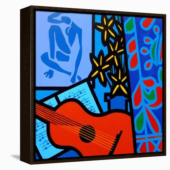 Still Life with Matisse 2-John Nolan-Framed Premier Image Canvas