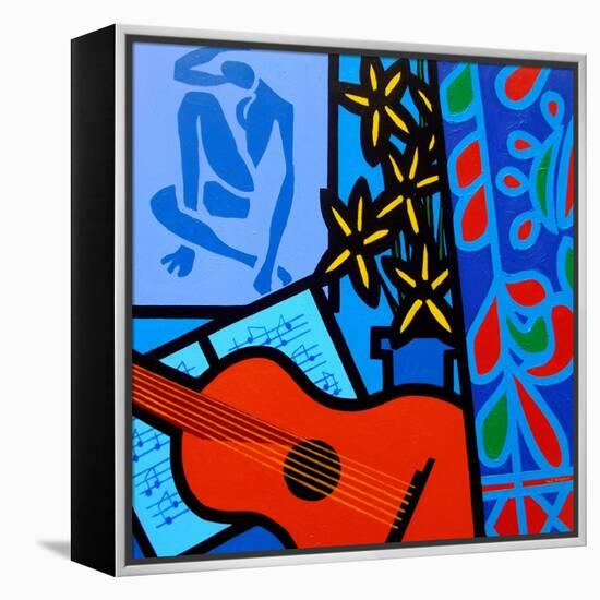 Still Life with Matisse 2-John Nolan-Framed Premier Image Canvas