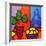 Still Life with Matisse and Mona Lisa-John Nolan-Framed Premium Giclee Print