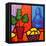 Still Life with Matisse and Mona Lisa-John Nolan-Framed Premier Image Canvas