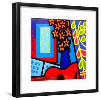 Still Life with Matisses Verve-John Nolan-Framed Giclee Print