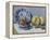 Still Life with Melon-Claude Monet-Framed Premier Image Canvas