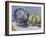 Still Life with Melon-Claude Monet-Framed Giclee Print