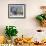 Still Life with Melon-Claude Monet-Framed Giclee Print displayed on a wall