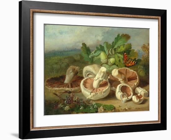 Still Life With Mushrooms Etc., 1859-null-Framed Giclee Print