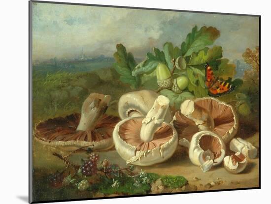 Still Life With Mushrooms Etc., 1859-null-Mounted Giclee Print
